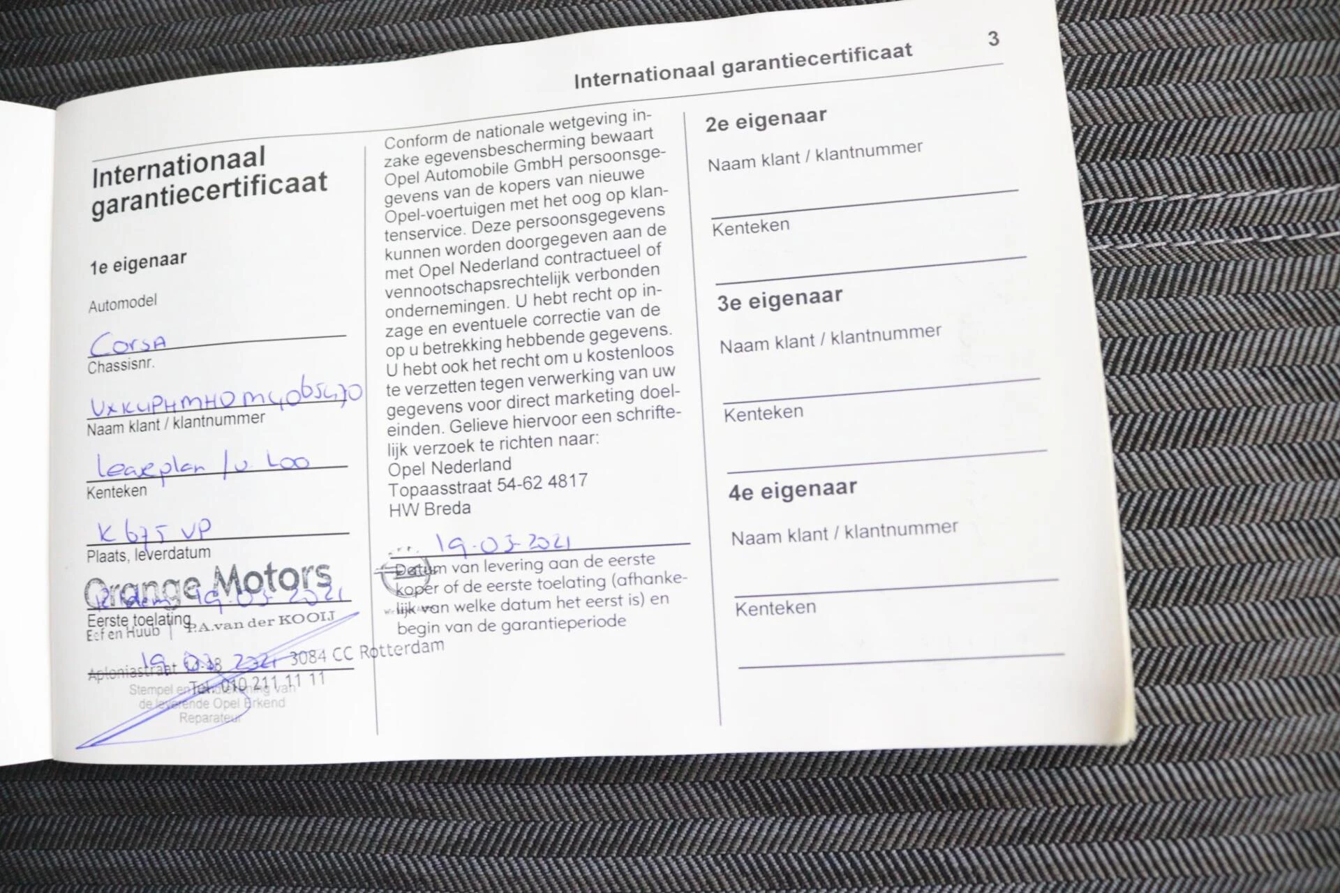 Hoofdafbeelding Opel Corsa
