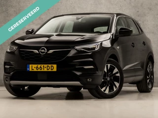 Opel Grandland X 1.2 Turbo Elegance Sport Automaat (APPLE CARPLAY, MEMORY SEATS, STOELVERWARMING/KOELING, LEDER, KEYLESS, SPORTSTOELEN, 360 CAMERA, LED KOPLAMPEN, NIEUWSTAAT)