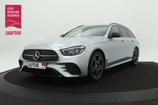 Hoofdafbeelding Mercedes-Benz E-Klasse Mercedes-Benz E-Klasse Estate BWJ 2022 E200 211 PK Business Solution AMG Automaat AUTOMAAT | CLIMA | DAB | LEDEREN BEKLEDING | MATRIX LED | NIGHT VISION | LMV 18 INCH | PDC | STOELVERWARMING | 360 GRADEN CAMERA | NAVI | CRUISE | BLUETOOTH | MULTIFUNCT. STUUR | ISOFIX