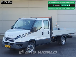 Iveco Daily 35C21 3.0L Automaat 210PK 2025-Model Open laadbak Dubbel Cabine Dubbellucht CarPlay ACC LED 3,5T Trekvermogen Euro6 Pritsche Pickup 3m3 Airco