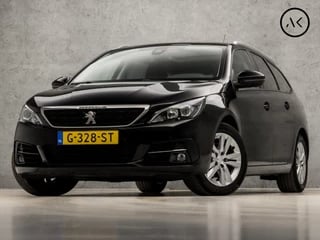 Peugeot 308 SW 1.2 PureTech Sport (PANORAMADAK, APPLE CARPLAY, NAVIGATIE, CRUISE, CLIMATE, GETINT GLAS, SPORTSTOELEN, LM VELGEN, PARKEERSENSOREN, NIEUWE APK, NIEUWSTAAT)