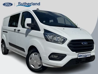 Ford Transit Custom 340 2.0 TDCI L2H1 Trend DC 170pk | Automaat | Dubbele Cabine | 6-persoons | Trekhaak | Navigatie | Camera | Verwarmd voorruit