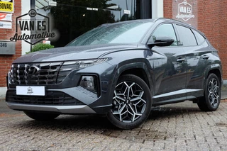 Hoofdafbeelding Hyundai Tucson Hybrid Hyundai Tucson 1.6 T-GDI HEV N Line / Trekhaak / Fabrieksgarantie / Dealeronderhouden
