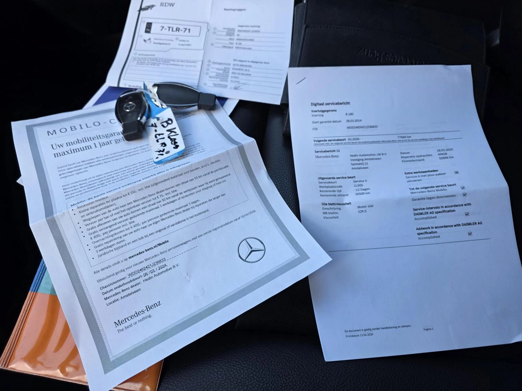 Hoofdafbeelding Mercedes-Benz B-Klasse