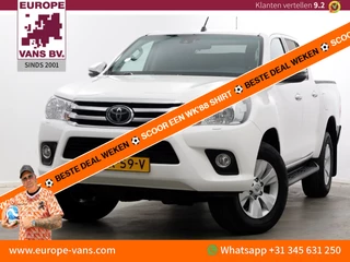 Toyota Hilux 2.4 D-4D-F 150pk E6 4WD 4x4 Double Cab Automaat 08-2019