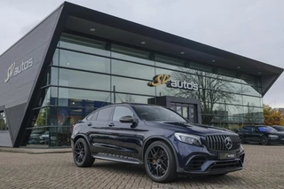 Mercedes-Benz GLC-klasse Coupé GLC63s AMG 510pk 4MATIC+ Keramisch Schuifdak Distronic+ Burmester Luchtvering Trekhaak Head-up VOL VOL VOL!!!