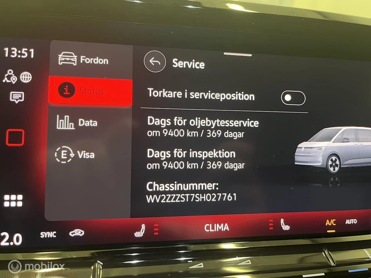 Hoofdafbeelding Volkswagen Multivan