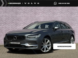 Volvo V90 2.0 T5 Inscription | Trekhaak | Bowers & Wilkins | Schuif/kantel Panoramadak | Adaptieve cruise | 360° Camera | Keyless entry/start | HUD | Apple carplay/android auto | BLIS | Stoelverwarming |
