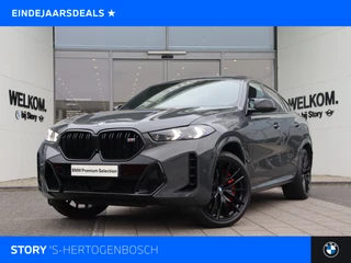BMW X6 M60i xDrive High Executive M Sport / Panoramadak / Trekhaak / Bowers & Wilkins / Soft-Close / Stoelventilatie / Massagefunctie / M Adaptief onderstel / Parking Assistant Professional / Active Steering