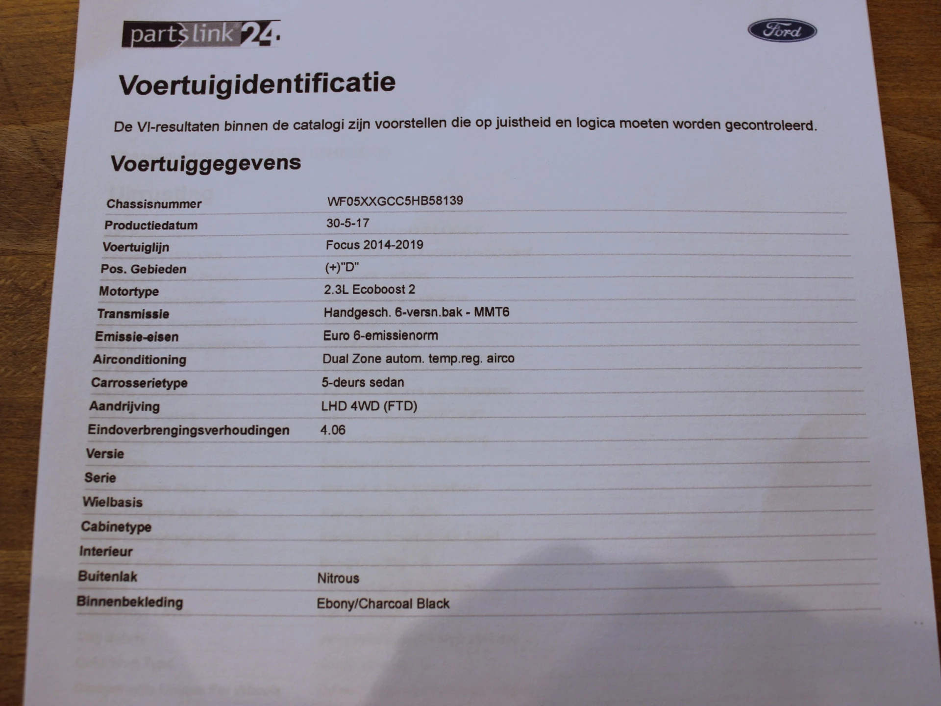 Hoofdafbeelding Ford Focus