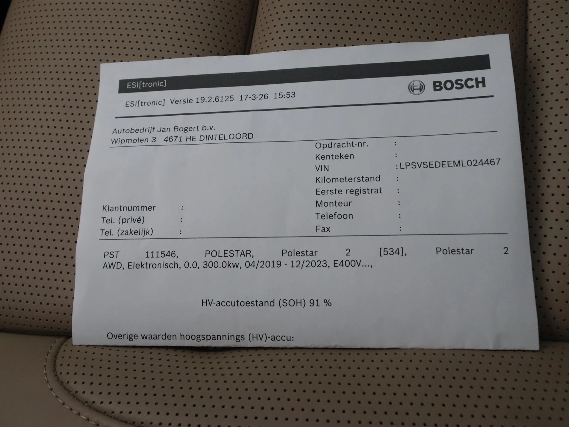 Hoofdafbeelding Polestar 2