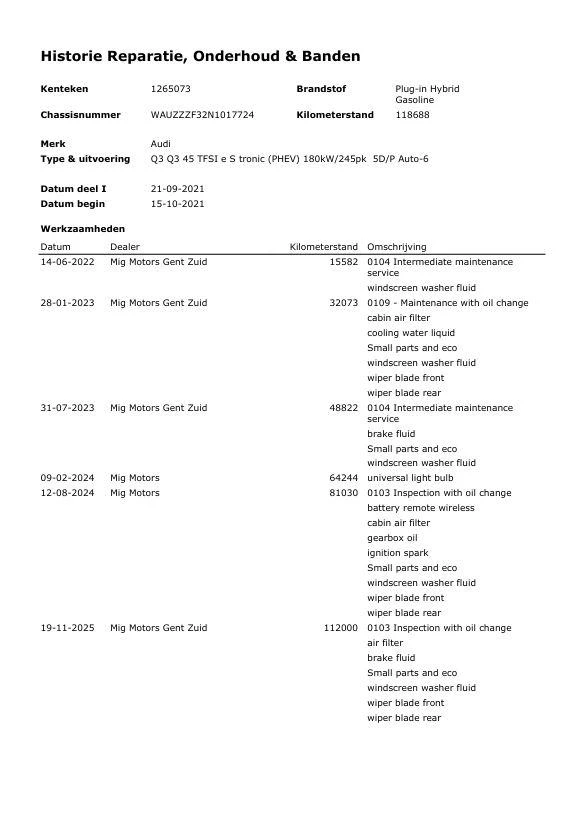 Hoofdafbeelding Audi Q3
