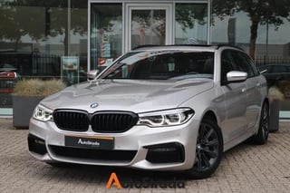 BMW 5-Serie Touring (f11) 520i M-Sport 184pk Aut. | Pano | Head-Up | Carplay | Luchtvering | Virtual | Dashcam | Sfeer