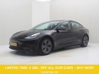 Hoofdafbeelding Tesla Model 3 Tesla Model 3 Long-Range AWD 351pk 75 kWh [ FACELIFT+WARMTEPOMP+TREKHAAK+FSD+620KM WLTP+PREMIUM AUDIO ]