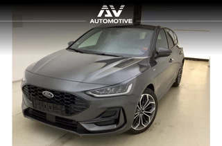 Ford Focus 1.0 EcoBoost 155 PK Hybrid ST Line | Panoramadak | Lederen bekleding | B&O Sound | ACC | Blind Spot | Camera | CarPlay | Elek. verstelbare stoelen | Trekhaak | Stoelverwarming | Stuurwielverwarming | BTW Auto | Fabrieksgarantie tot 07-2028