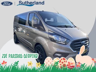Ford Transit Custom 320 2.0 TDCI L2H1 Limited DC ZUID 130pk | 5pers. | Sync 3 Navigatie | Stoelverwarming | Sidebars