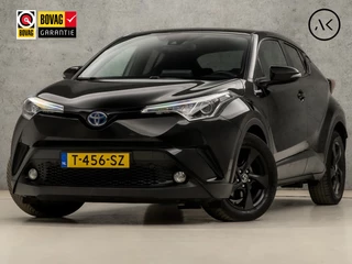 Toyota C-HR 1.8 Hybrid Dynamic Automaat (NAVIGATIE, BLACK PACK, ZWART HEMEL, CAMERA, STOELVERWARMING, SPORTSTOELEN, GETINT GLAS, ADAPTIVE CRUISE, KEYLESS, NIEUWSTAAT)