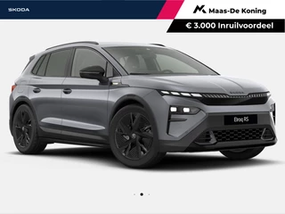 Škoda Elroq RS 340PK 4x4 Elektrische aandrijving |  20" inch velgen Draconis | €3000,- euro inruilpremie