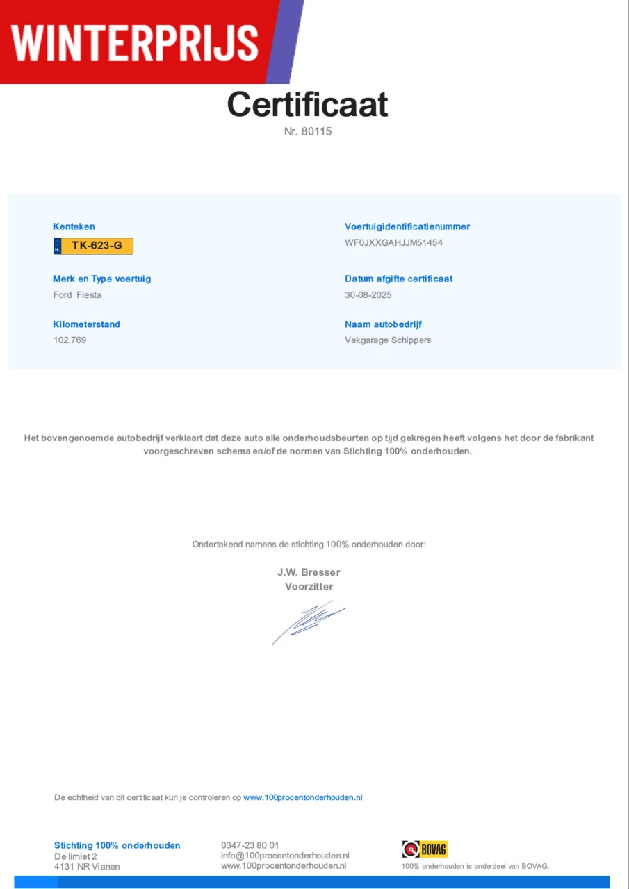 Hoofdafbeelding Ford Fiesta