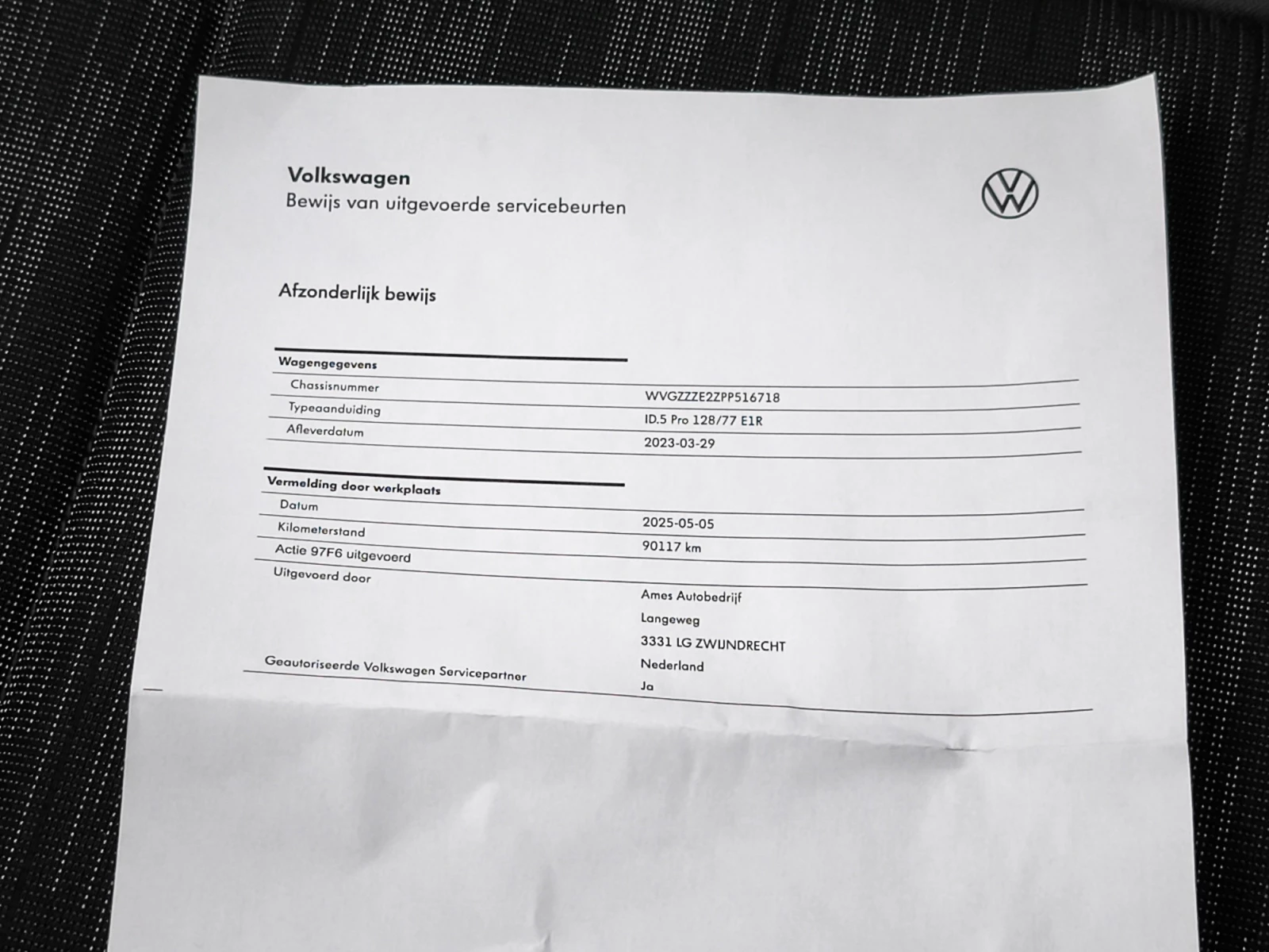 Hoofdafbeelding Volkswagen ID.5