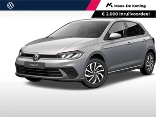 Volkswagen Polo Life Edition 1.0 TSI 95 pk 5 versn. Hand · Achteruitrijcamera · Regensensor ·