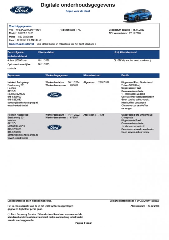 Hoofdafbeelding Ford Puma