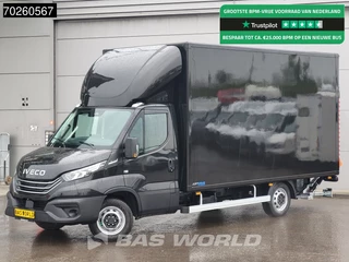 Hoofdafbeelding Iveco Daily Iveco Daily 35S21 3.0L Automaat Laadklep Zijdeur ACC LED CarPlay Lat om Lat D'Hollandia 3,5t Trekvermogen Meubelbak Koffer Bakwagen 21m3 Airco