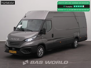 Iveco Daily 35S21 BPM VRIJ! 3.0L Automaat 210PK L3H2 2025-Model 3,5t Trekvermogen ACC LED CarPlay Camera Parkeersensoren Velgen 16m3 Euro6 L4H2 16m3 Airco