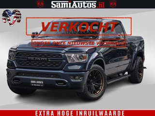 Dodge Ram Pick-Up SPORT | 5.7 V8 4x4 HEMI | PANORAMA DAK | GROOTSCHEM 12 INCH | LPG | Patriot Blue CREW CAB | DUBBELE CABINE | 5 PERSOONS | DC | VOORRAAD NR 2560 - 3327