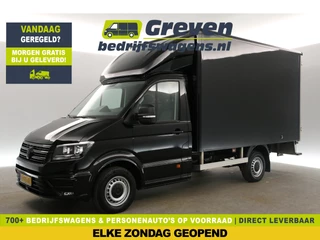 Volkswagen Crafter 35 2.0 TDI 140PK Bakwagen | L 3.80m | Camper Ombouw | Verhuiswagen | Airco Camera Carplay Cruise Laadbak Achterdeuren Treeplank