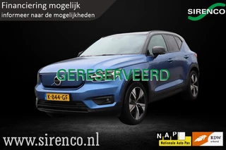 Volvo XC40 Recharge P8 AWD R-Design | 360 cam | pilotassist plus | H&K premium sound | stoel+stuur verwarming | panoramadak |