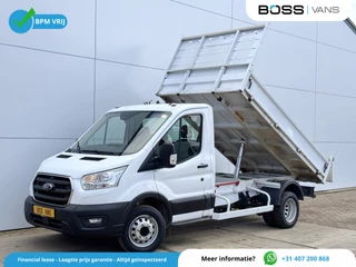 Ford Transit 170pk Kipper Dubbellucht Airco 3,5t Trekhaak Tipper