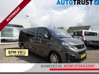 Peugeot Expert 2.0 BlueHDI 180PK, L3, Dubbel Cabine, Airco, 2 x Schuifdeur