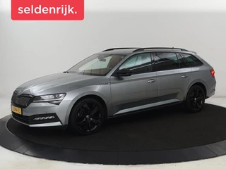 Skoda Superb 1.4 TSI iV Sportline | Trekhaak | 360 Camera |  Achterbankverwarming | Adaptive cruise | Alcantara | Matrix LED | Carplay | Keyless | Sportstoelen | Memory | Navigatie | Stuurverwarming | PHEV | Plug In