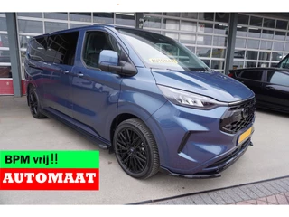 Ford Transit Custom 320L 2.0 TDCI 170PK L2H1 Limited Automaat Nr. V018 | Airco | adap.Cruise | Navi | Camera | Blis |20 inch Lm Velgen Raptor grill /Site steps met verlichting