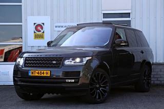 Hoofdafbeelding Land Rover Range Rover Land Rover Range Rover 4.4 SDV8 340PK Autobiography*NL-Auto*Perfect LR Onderh.*Panodak/Elek. Trekhaak/ACC/Head-Up/Standkachel/Luchtvering/Meridian/Softclose/Gr. Navi/Schermen achter/Massage/Stoelverw.+Koeling V+A/22 inch LM/VOL*