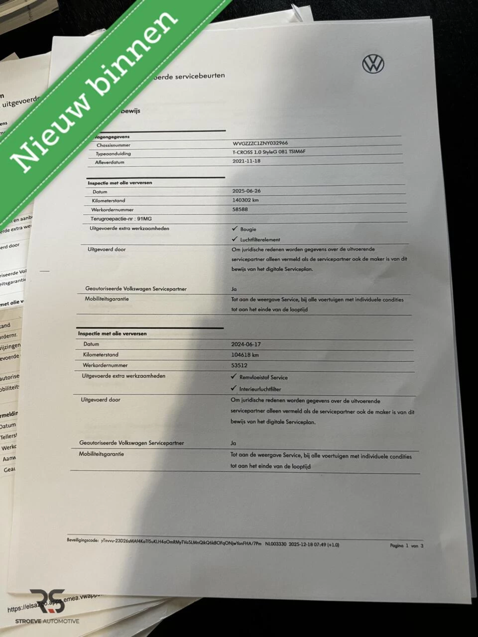 Hoofdafbeelding Volkswagen T-Cross