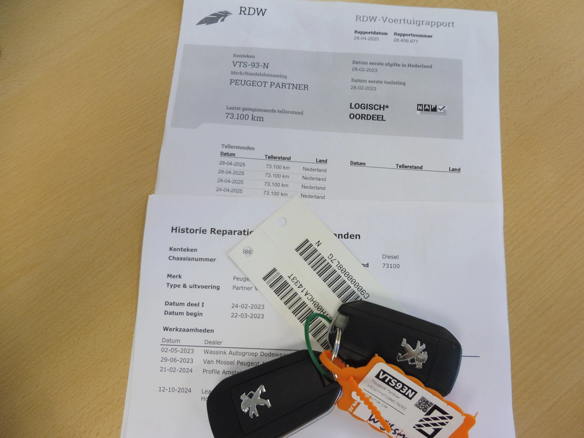 Hoofdafbeelding Peugeot Partner