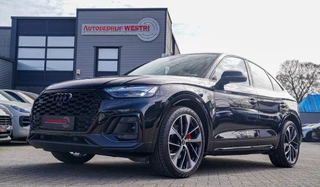 Audi Q5 Sportback 55 TFSI e Quattro | 2 x S-line | RS Zetels | Panorama | Luchtvering | Camera | Audi Drive Select | Apple Carplay