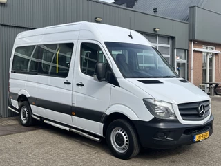 Mercedes-Benz Sprinter 313 2.2 BlueTEC 366 Euro 6 Rolstoelbus 9-persoons Airco Achteruitrijcamera Parkeersensoren voor en achter Telefoonverbinding Rolstoel-lift Invalide vervoer Instaptrede