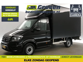 Volkswagen Crafter 35 2.0 TDI 140PK Bakwagen | L380cm | Verhuiswagen | Airco Camera Carplay Cruise Elektrpakket Achterdeuren