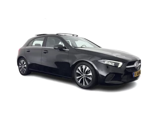 Mercedes-Benz A-Klasse 180 d Advantage (INCL-BTW) *PANO | LEATHER-FABRIC | WIDE-DIGICOCKPIT | AMBIENT-LIGHT | FULL-LED | SURROUND-VIEW | NAVI-FULLMAP | CARBON-INLAY | HEATED-SPORTSEATS | 17''ALU*