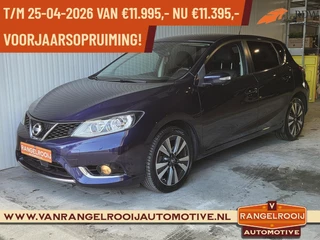 Nissan Pulsar 1.2 DIG-T Tekna Aut., trekh., leer, 360 cam., stoelverw.