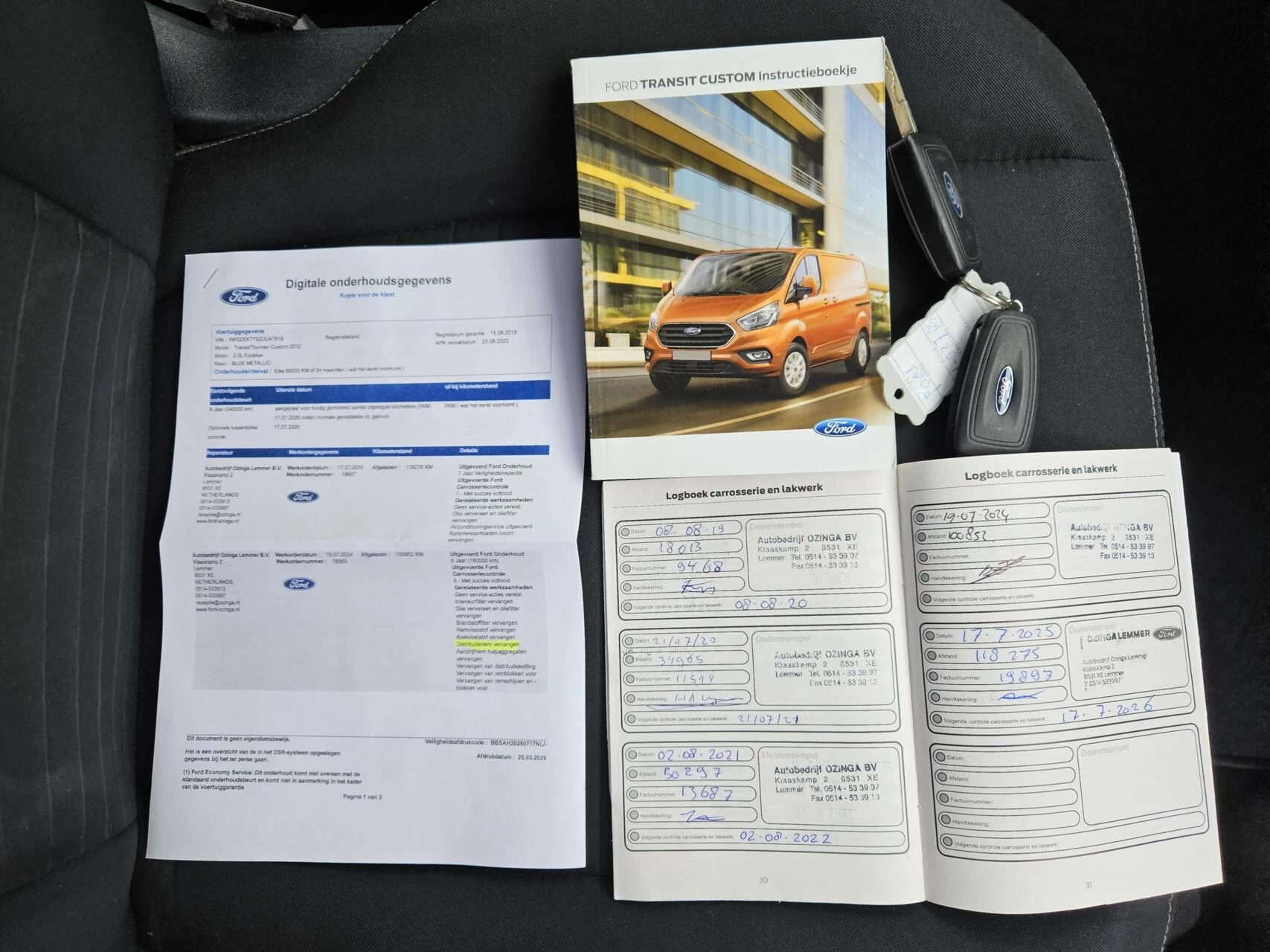 Hoofdafbeelding Ford Transit Custom