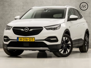 Opel Grandland X 1.2 Turbo Business Executive Automaat (APPLE CARPLAY, GROOT NAVI, CAMERA, ADAPTIVE CRUISE, LEDER, SPORTSTOELEN, GETINT GLAS, ELEK ACHTERKLEP, DAB+, NIEUWE APK, NIEUWSTAAT)