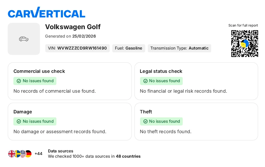 Hoofdafbeelding Volkswagen Golf