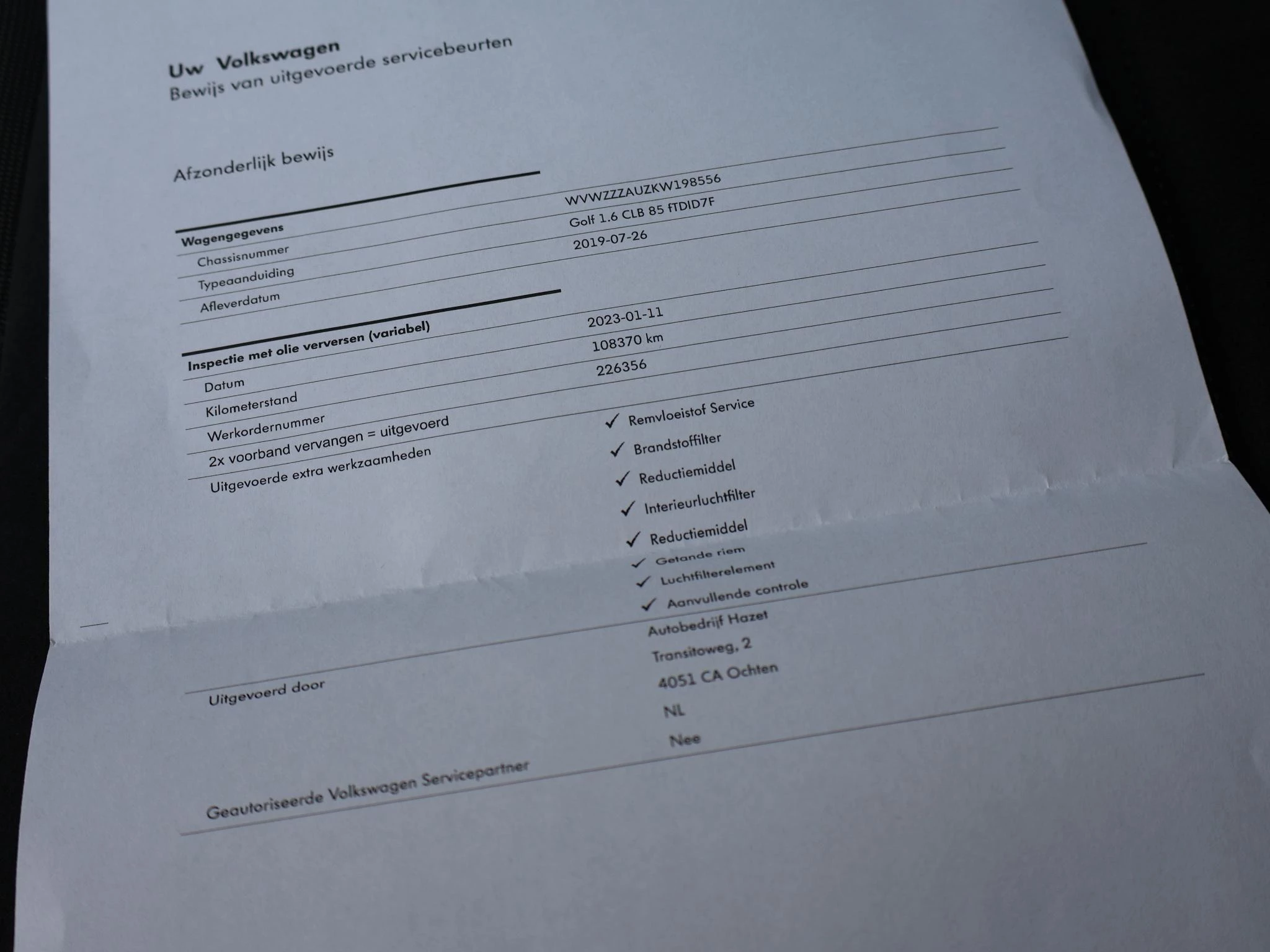 Hoofdafbeelding Volkswagen Golf