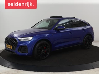 Audi Q5 Sportback 55 TFSIe S edition | Panoramadak | Bang & Olufsen | Stoelverwarming | Adaptive cruise | Luchtvering | Matrix LED | 21'' | Carplay | Half leder | Navigatie | Camera | S Line | PHEV | Plug In