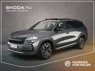 Hoofdafbeelding Škoda Kodiaq Skoda Kodiaq Sportline Business 1.5 TSI PHEV 204pk DSG Automaat Trekhaak, Panoramadak, Head up display, 360 camera, Achteruitrijcamera, Adaptive cruise control
