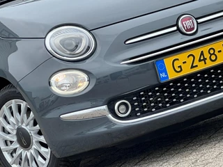 Fiat 500 TwinAir 85pk Turbo Lounge - Grigio Carrara - Nav/Cruise/Pano